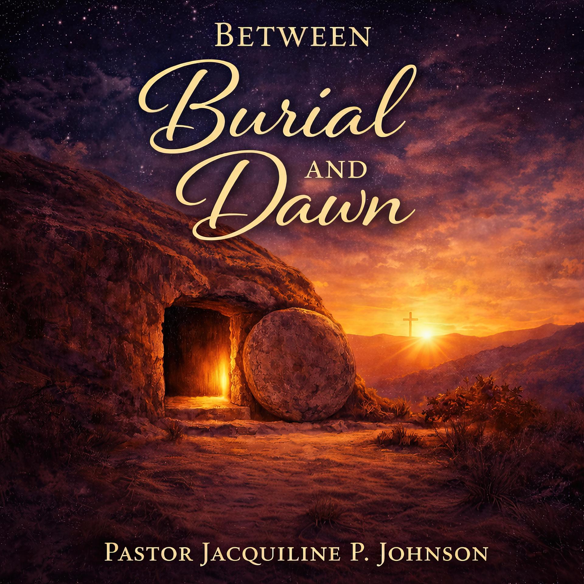 Between Burial and Dawn book mockup